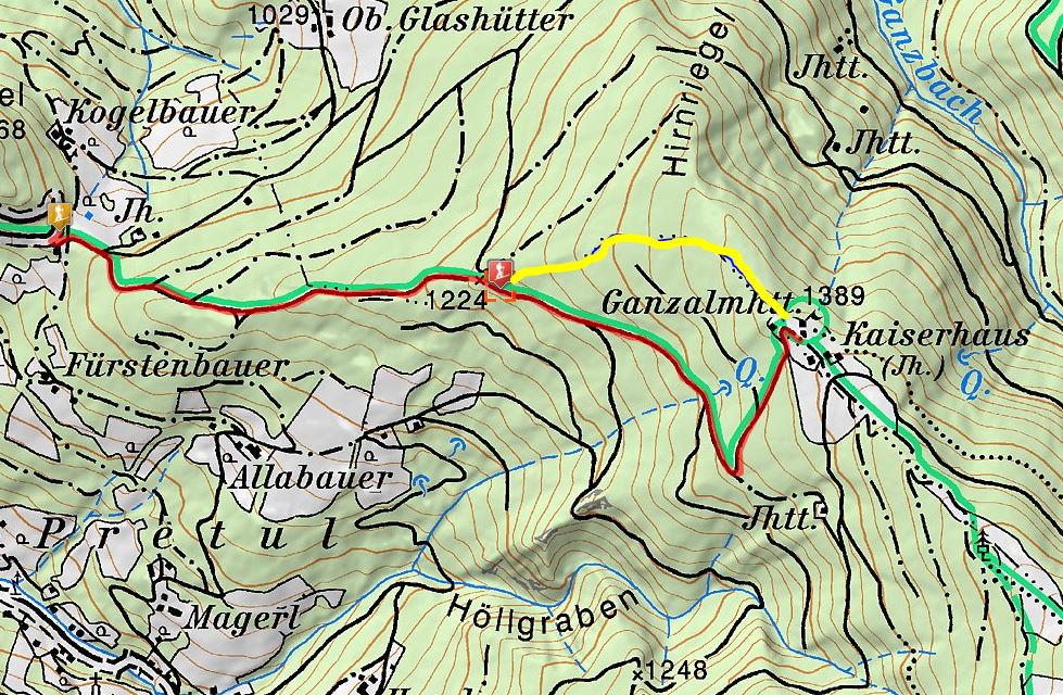 wanderweg normal